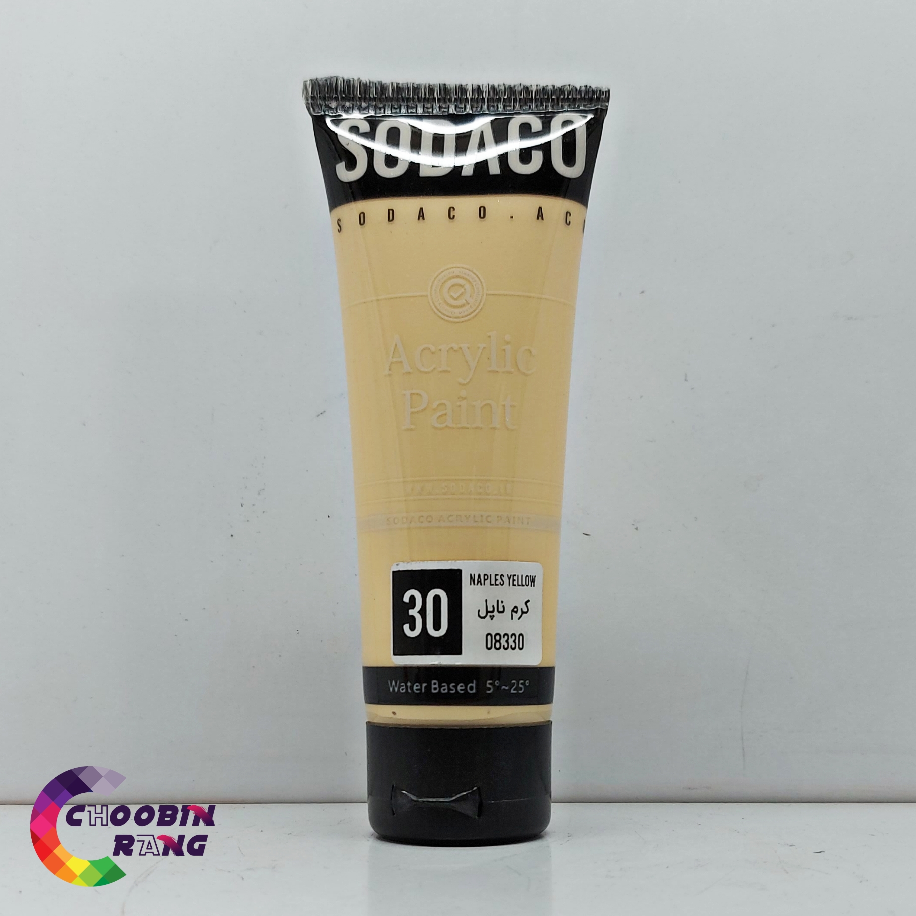 رنگ اکریلیک تیوپی کرم ناپل سوداکو 75 میل