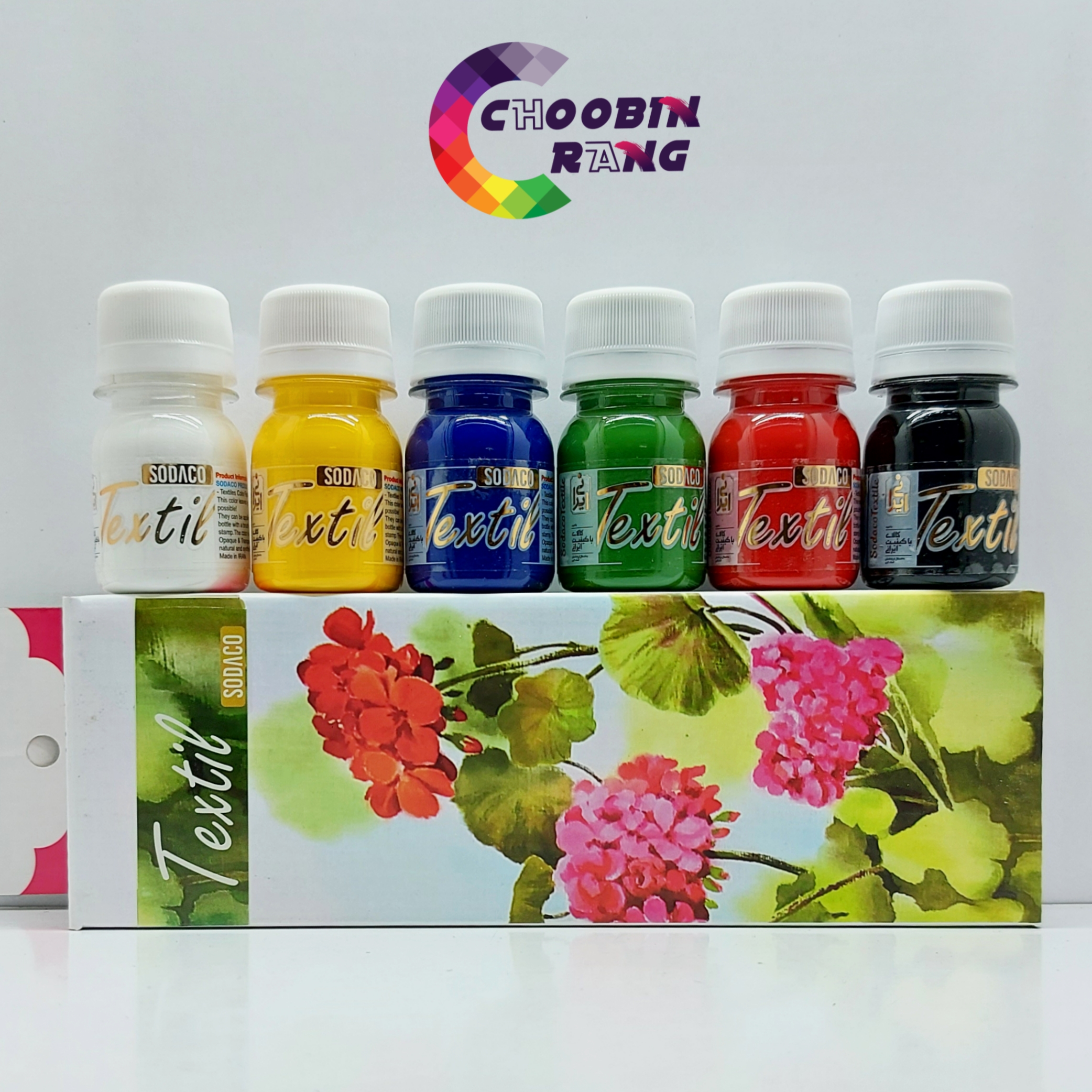 رنگ پارچه سوداکو اوپک 30 میل(سری رنگ اصلی)
