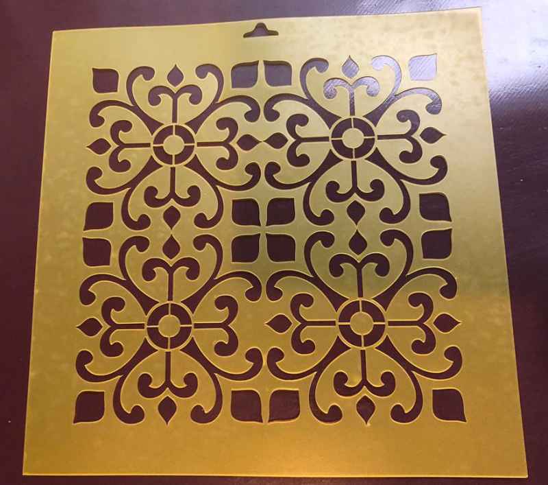 شابلون طرح مراکشی 20*20 (11520)