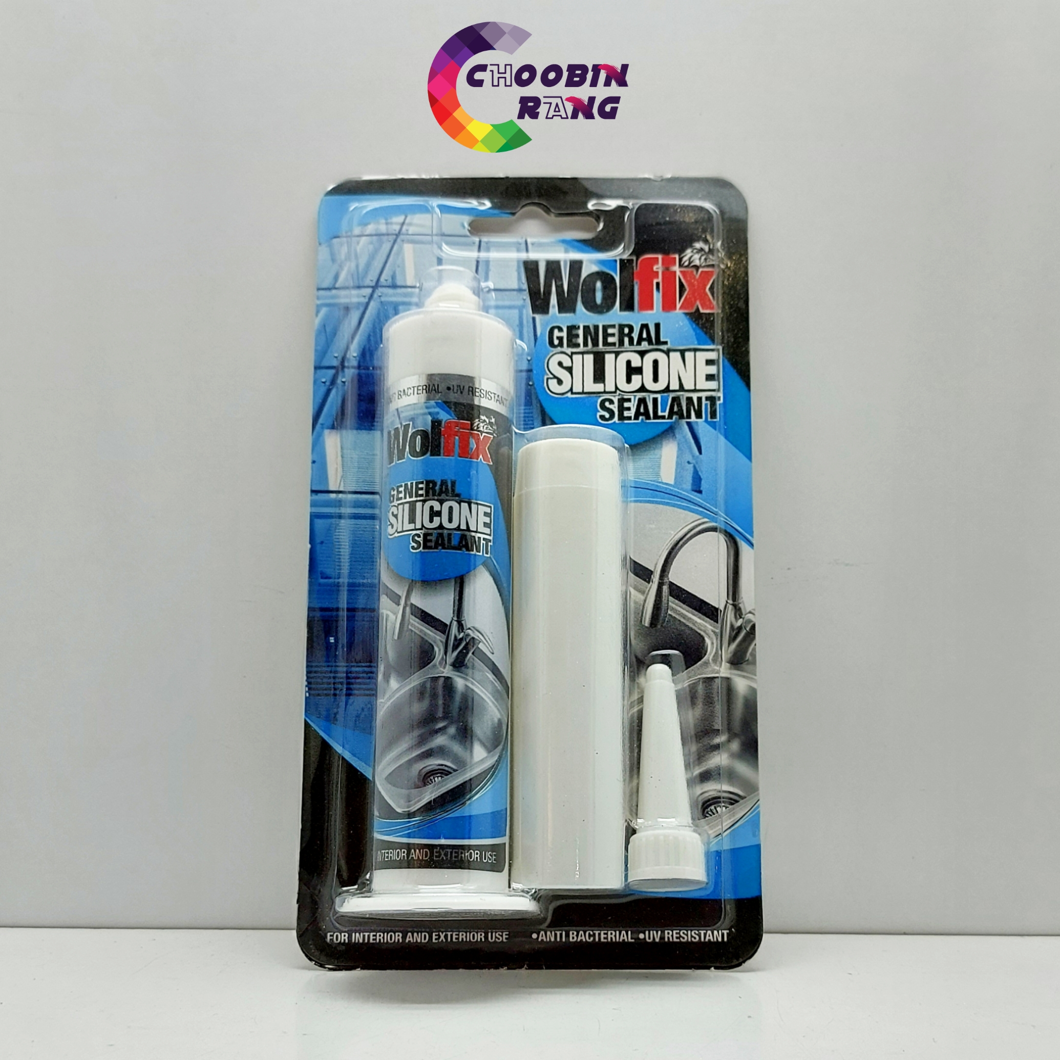 چسب آکواریوم (سیلیکون) wolfix 100g ( شفاف)