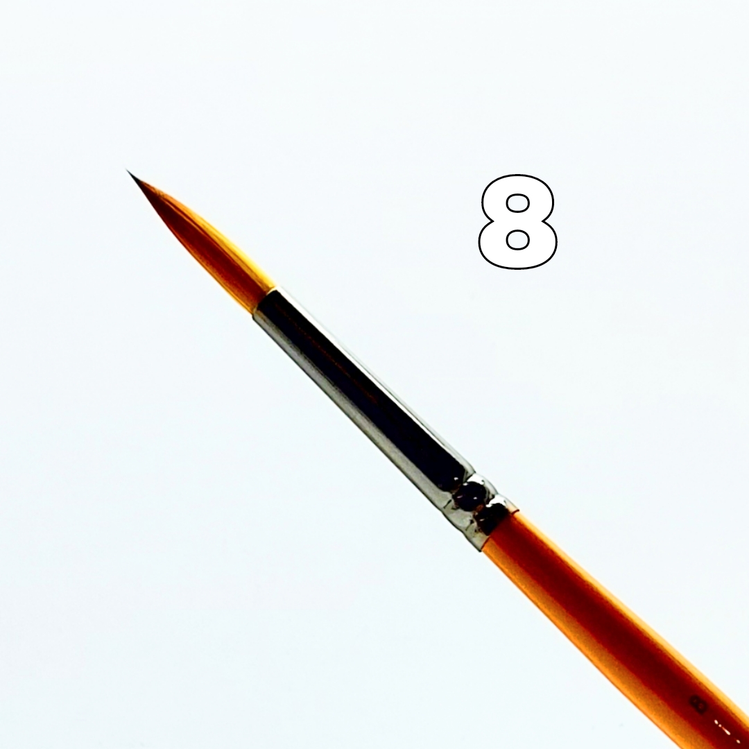 قلم مو گرد سایز 8 پارس آرتیست