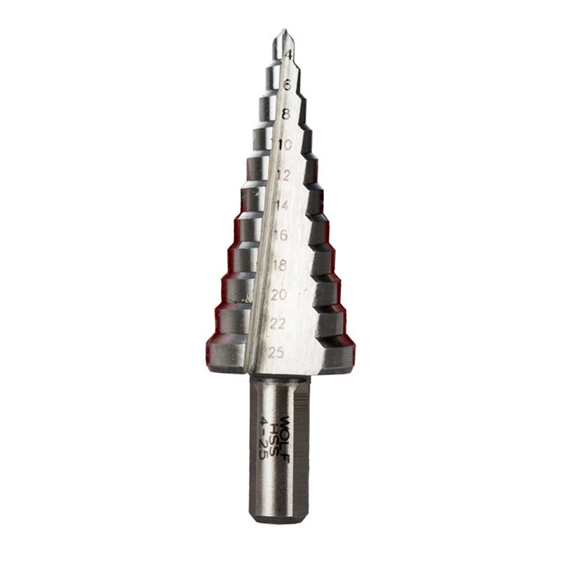مته مخروطی ولف مدل HSS-E 4-25