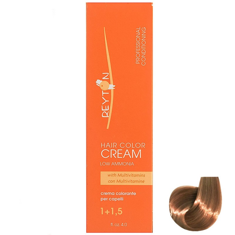 رنگ مو ریتون سری Ultra Fashion مدل Walnut Dark Blonde شماره 6W حجم 120 میلی لیتر رنگ  شکلاتی فندقی