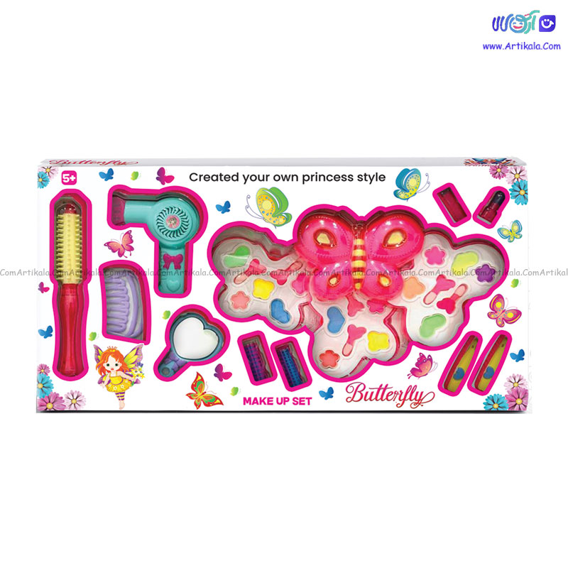 ست لوازم آرایشی مدل پروانه کد MSH 4013