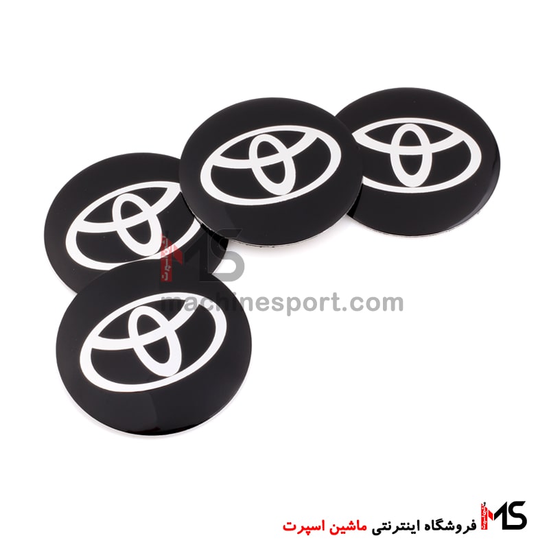 آرم کاپ رینگ تویوتا مشکی
