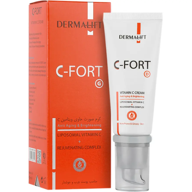 درمالیفت فلوئید ضد آفتاب سی فورت SPF50