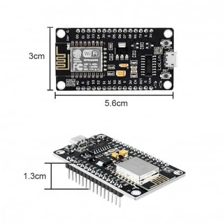 برد توسعه WIFI به همراه ESP8266-12E با تراشه CH340