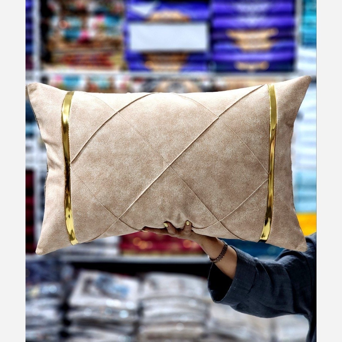 روبالشی مخمل کالیفورنیا (جنس فوق العاده عالی)2عددی (پس کرایه)