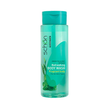 شامپو بدن چای سبز و نعنا شون 420میل Schon Green Tea And Mint Body Wash 420ml