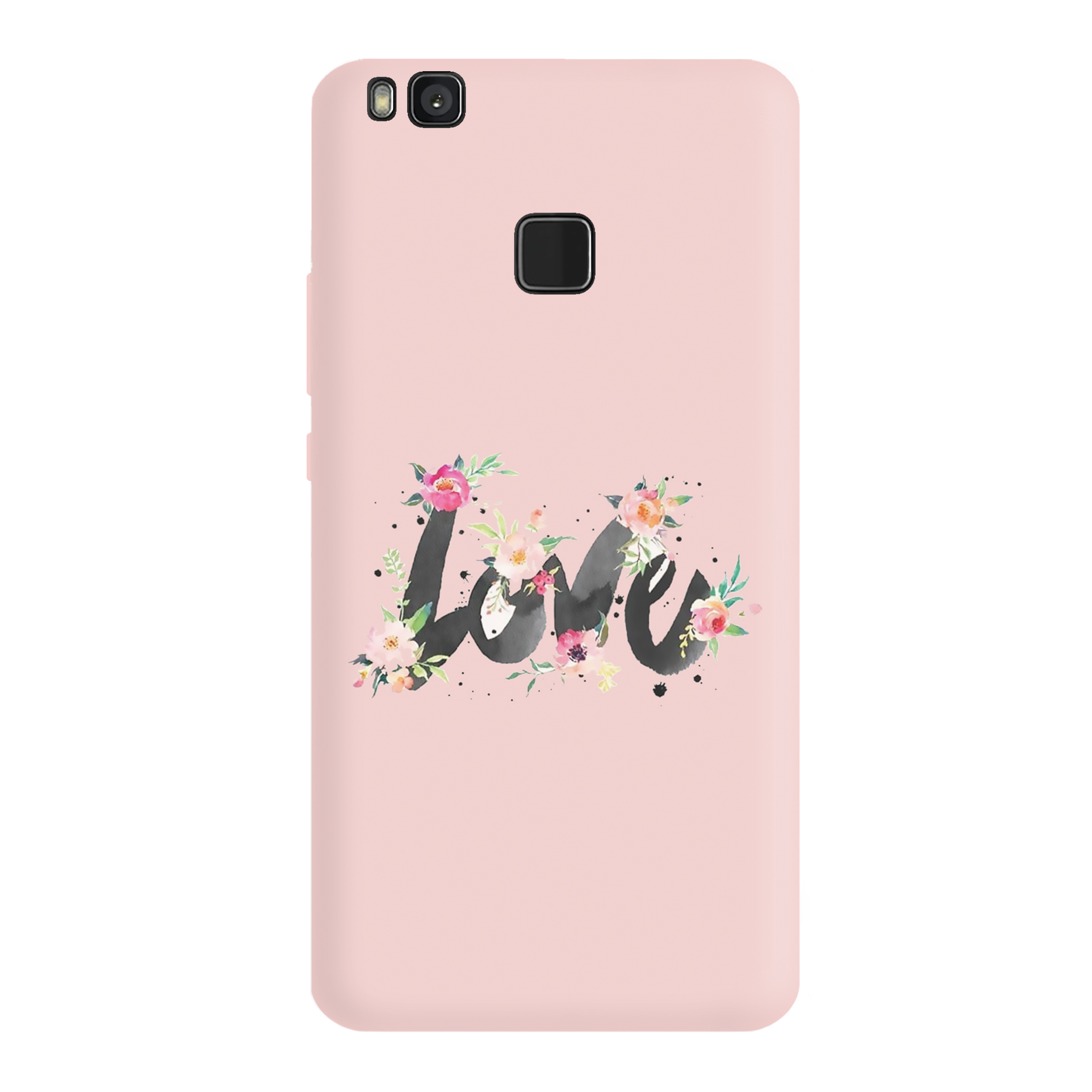قاب گوشی هواوی P9 LITE طرح عاشقانه صورتی