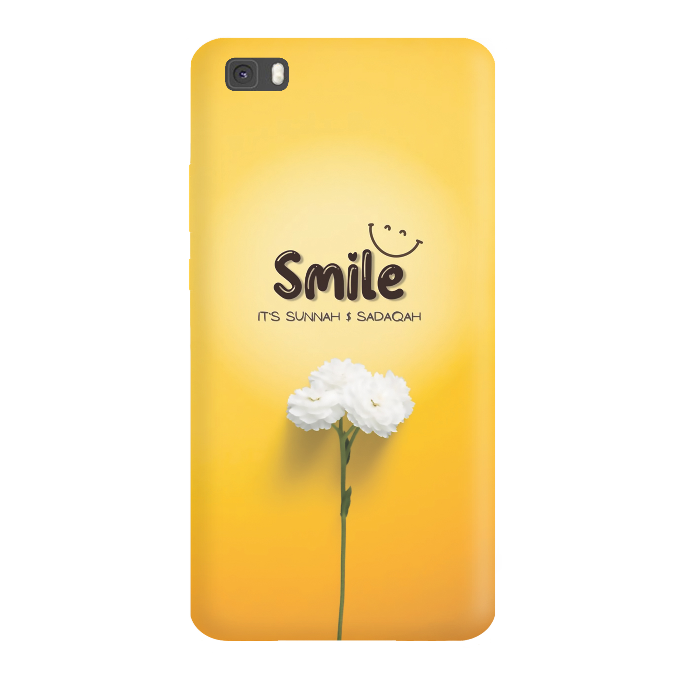 قاب گوشی هواوی P8 LITE طرح گل سفید