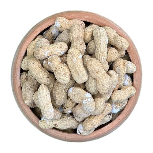 بادام زمینی غلاف دار برشته خال نمک
