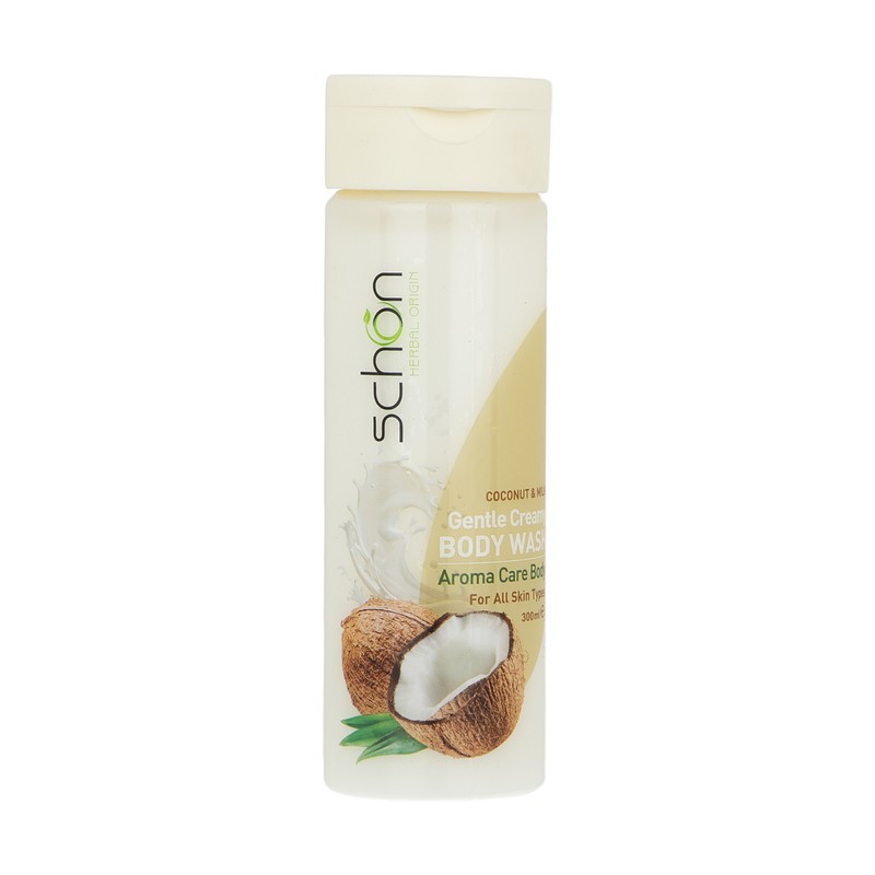 شامپو بدن شون مدل Coconut And Milk حجم 300 میلی لیتر