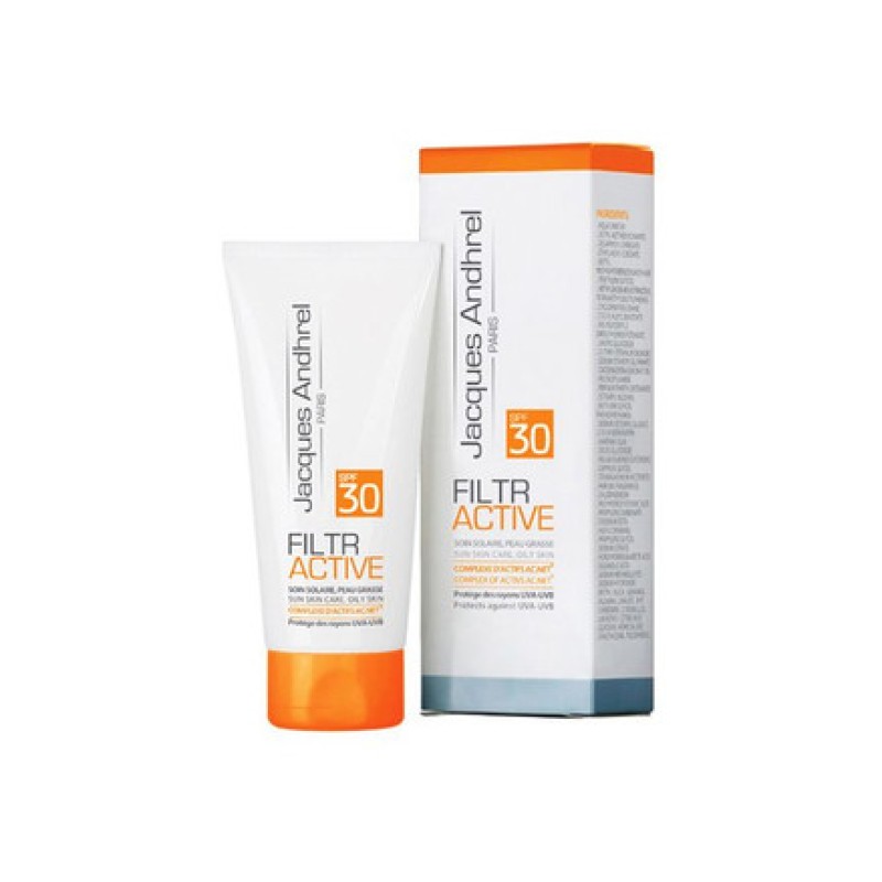 کرم ضد آفتاب ژاک آندرل پاریس مدل FILTR ACTIVE SPF30 حجم 50 میلی لیتر