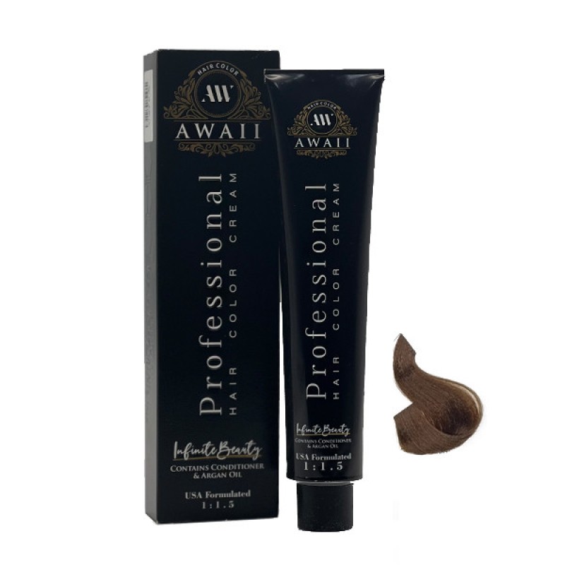 رنگ مو آوایی شماره 6.3 حجم 120 میلی لیتر رنگ بلوند طلایی تیره