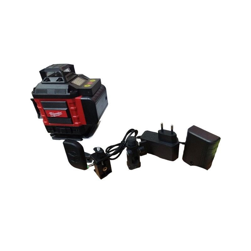 تراز لیزری میلواکی مدل 4 بعدی نور سبز کدHR3052 4D 16 Lines Box