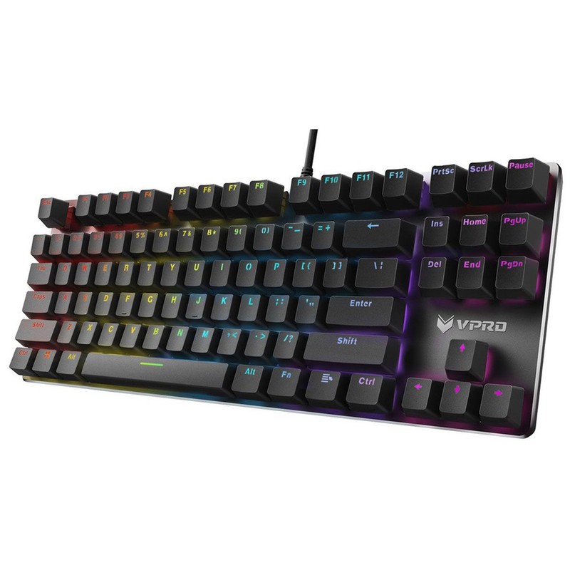 کیبورد مخصوص بازی مکانیکی رپو مدل  V500 RGB