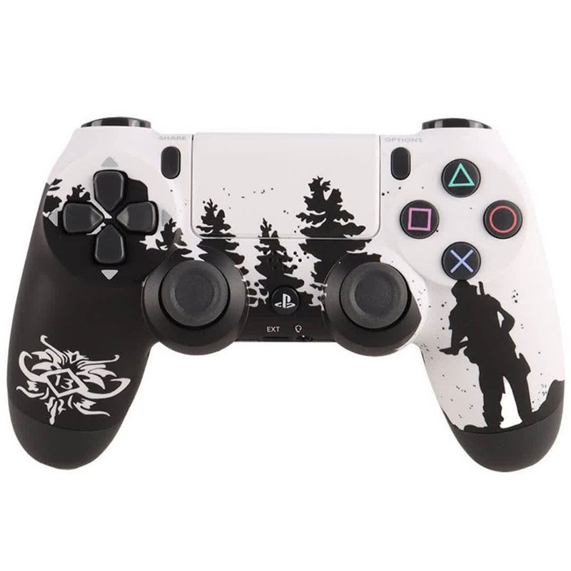 دسته بازی پلی استیشن 4 مدل DUALSHOK CUSTOM طرح The Last Of US