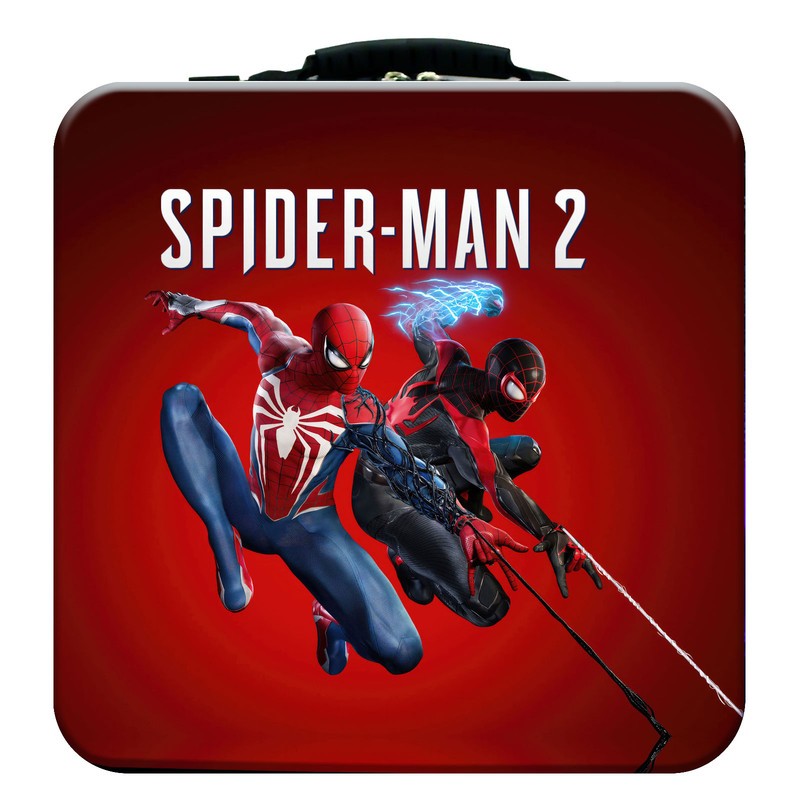 کیف حمل کنسول بازی پلی استیشن 4 مدل SpiderMan 2