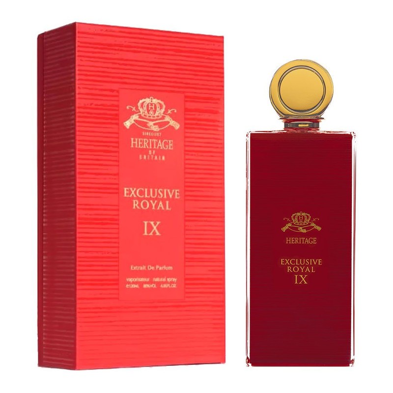 ادوپرفیوم زنانه هریتیج مدل Exclusive Royal IX با رایحه گرم حجم 120 میلیلیتر