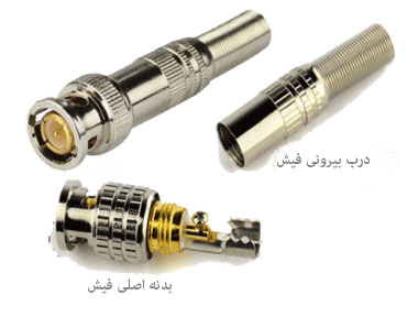 فیش BNC پیچی