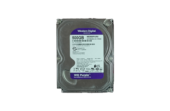 هارددیسک اینترنال وسترن دیجیتال مدل Purple WD10PURZ ظرفیت 500 گیگابایت