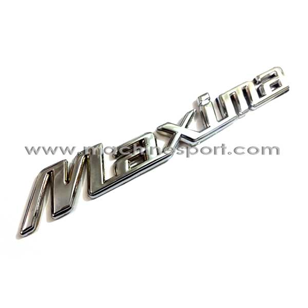 نوشته نیسان ماکسیما نوشته عقب صندوق