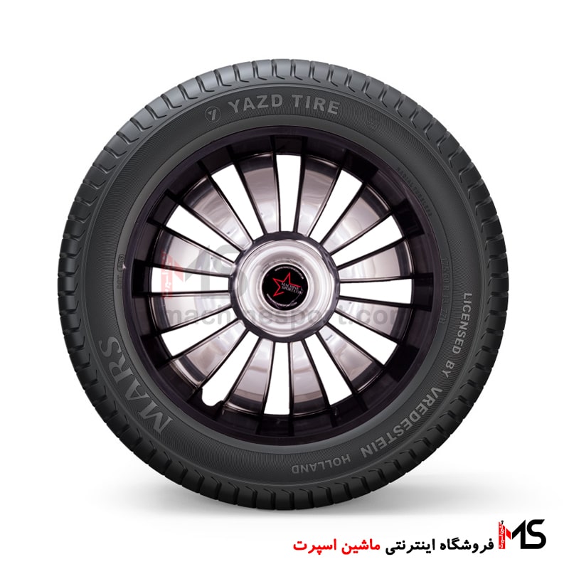 قالپاق اسپرت تیتان دو رنگ استیل سایز 13