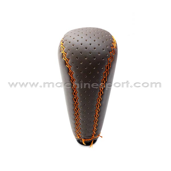 سر دنده اسپرت پژو و سمند طرح MOMO رنگ طوسی با دوخت نارنجی