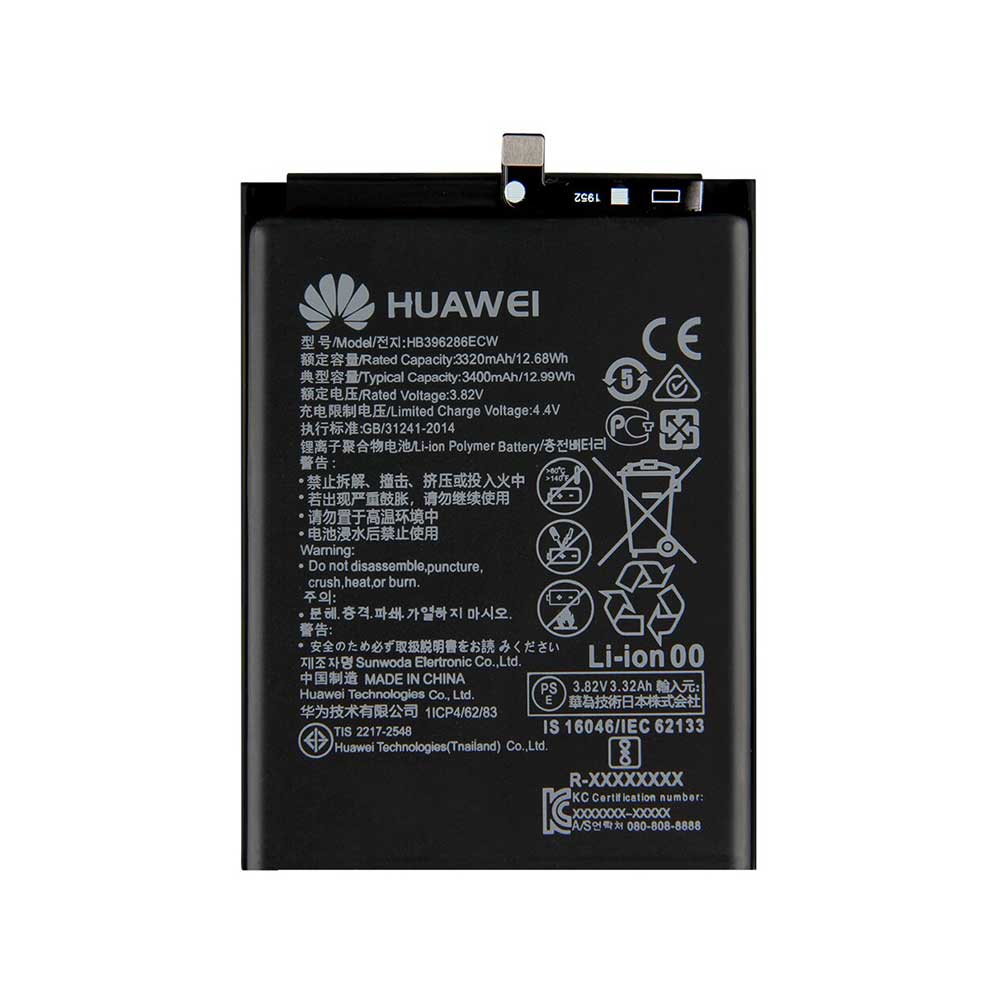 باتری اصلی هواوی آنر Honor 20 Lite مدل HB396286ECW