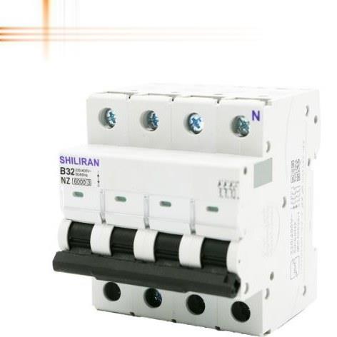 فیوز مینیاتوری سه فاز 6KW چهار پل سری B شیل ایران