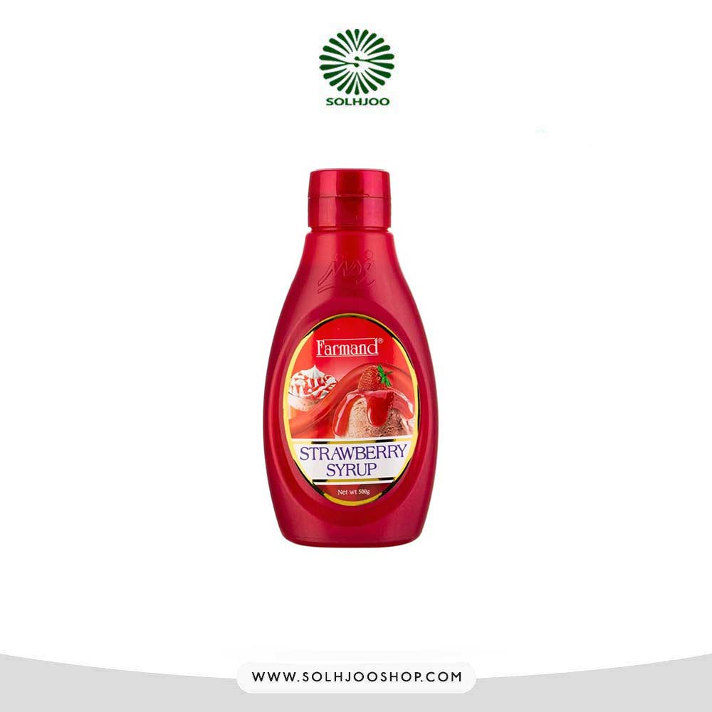 سس توت فرنگی فرمند 500 گرم