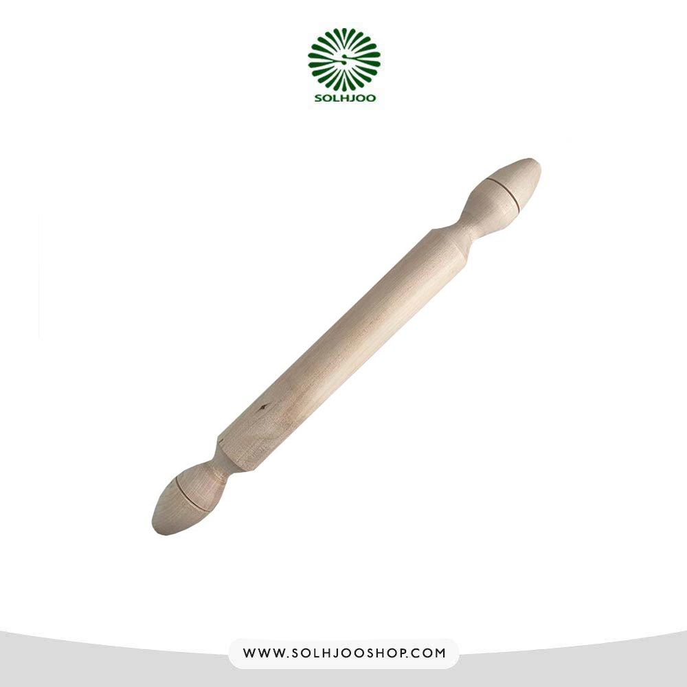 وردنه چوبی سپیدار 40 سانت قطر 4