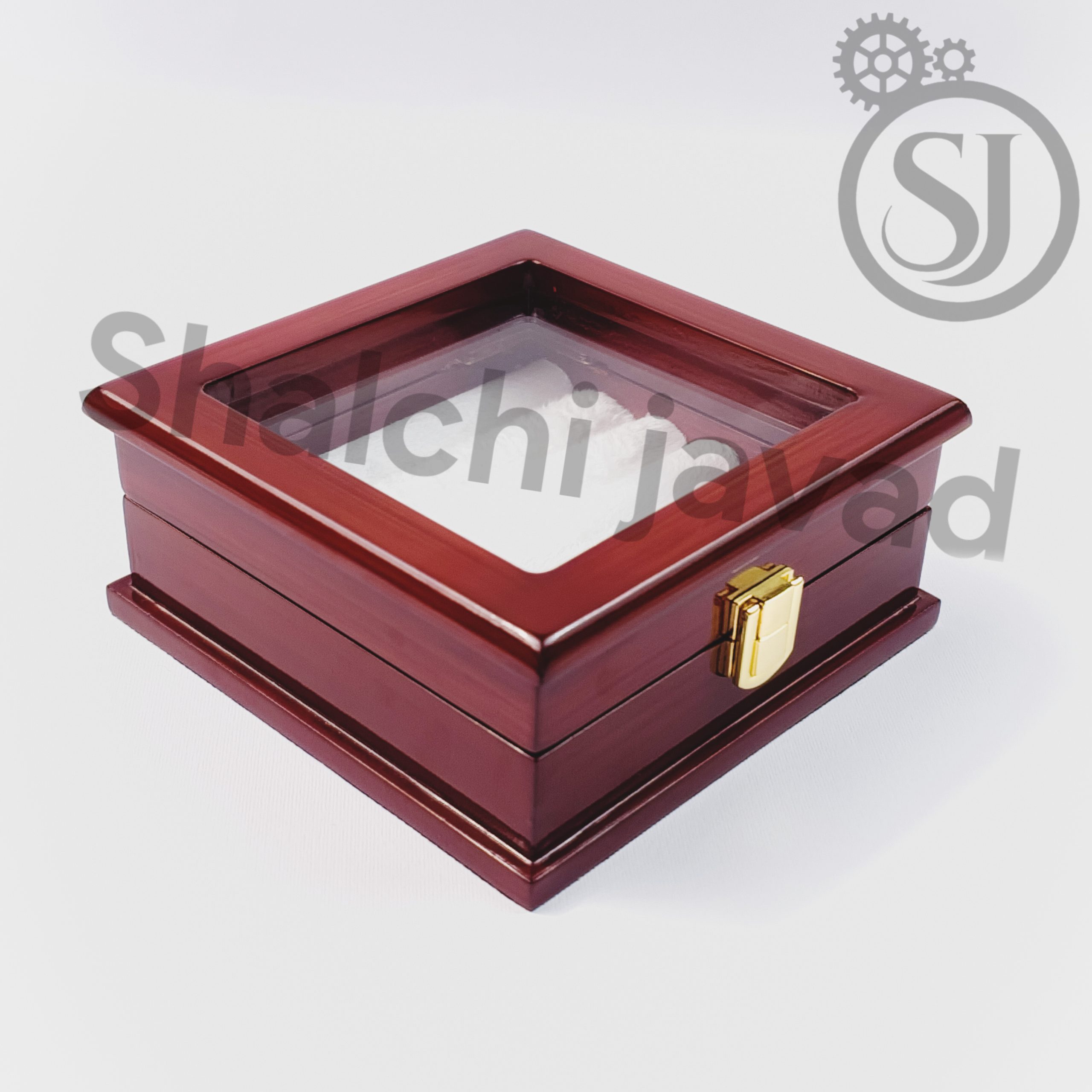 قاب شیشه ای داخل فوم لول