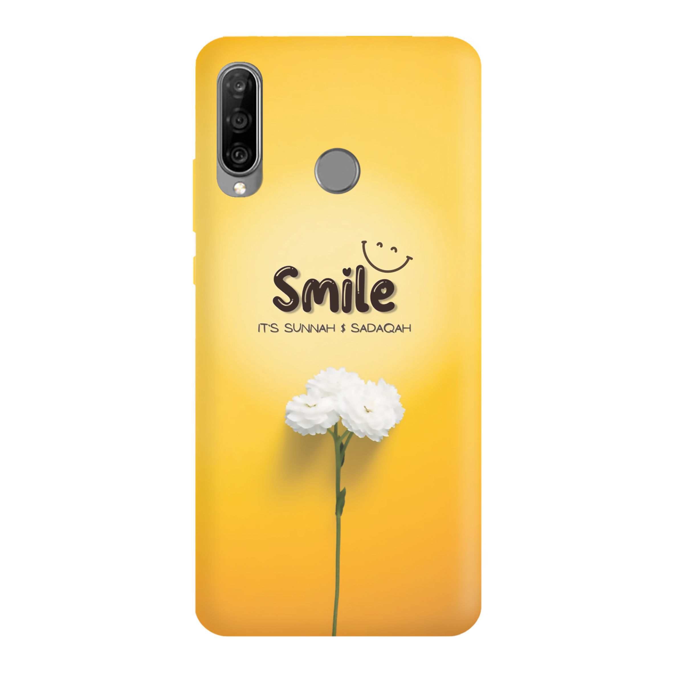 قاب گوشی هواوی P30 LITE طرح گل سفید