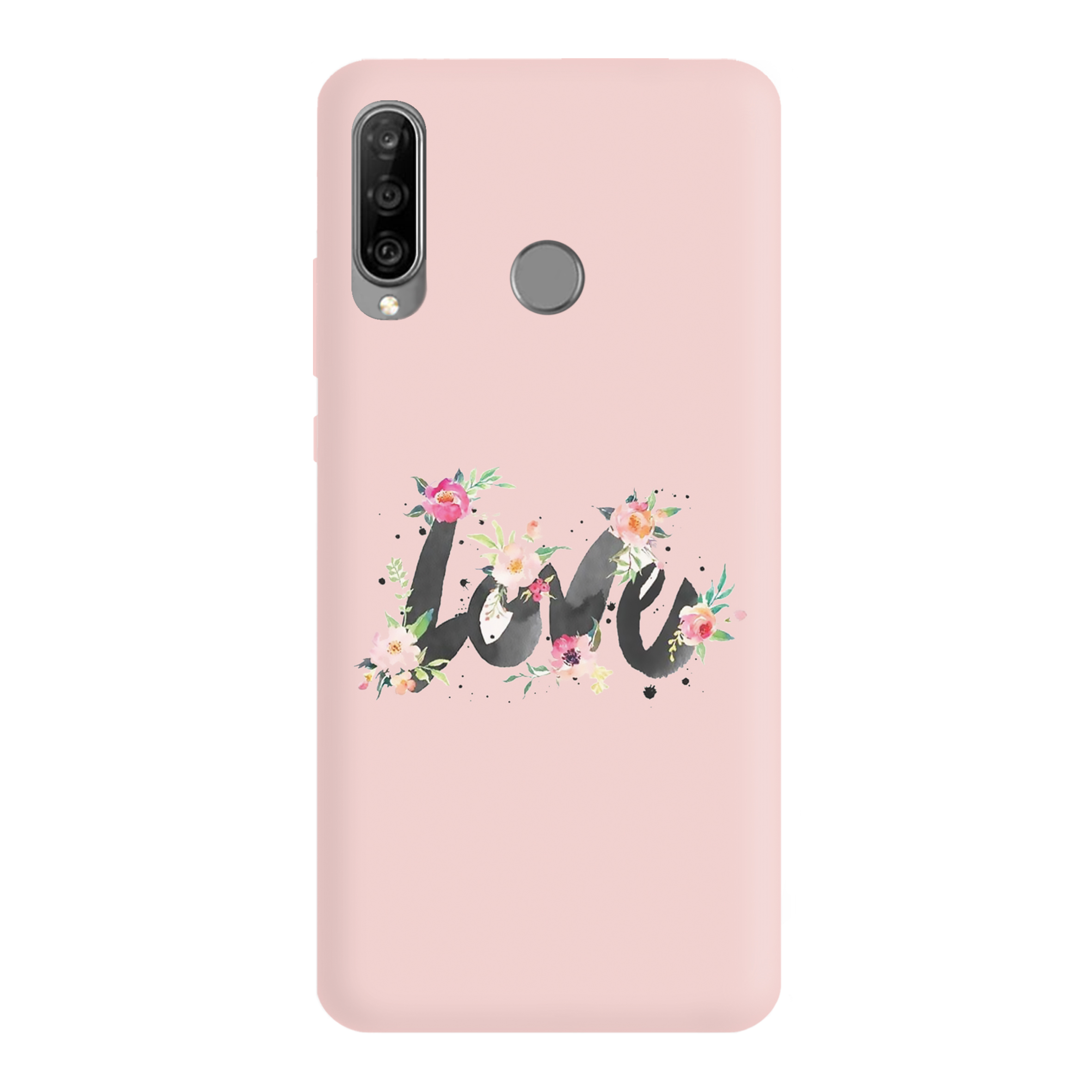 قاب گوشی هواوی P30 LITE طرح عاشقانه صورتی