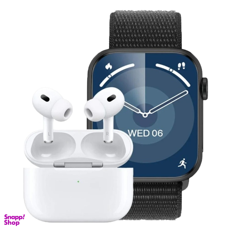 ست ساعت هوشمند و ایرفون بلوتوثی گرین لاین مدل SyncFit DUO Active SE Earbuds Pro 2