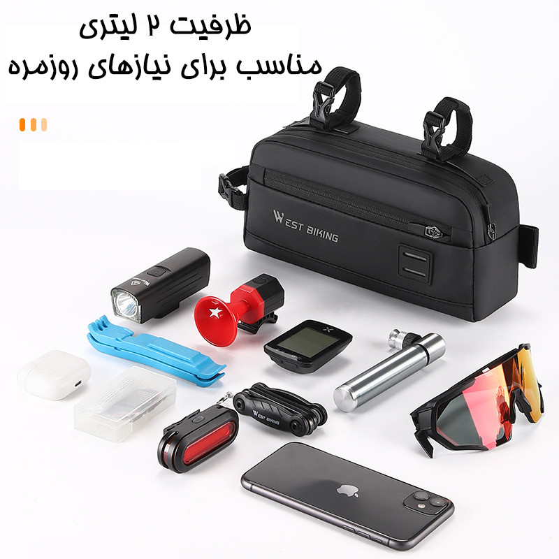 کیف جلوی فرمان دوچرخه وست بایکینگ مدل 707332