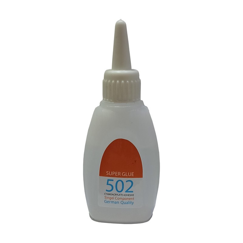 چسب قطره ای سوپر گلو مدل 502 وزن 50 گرم
