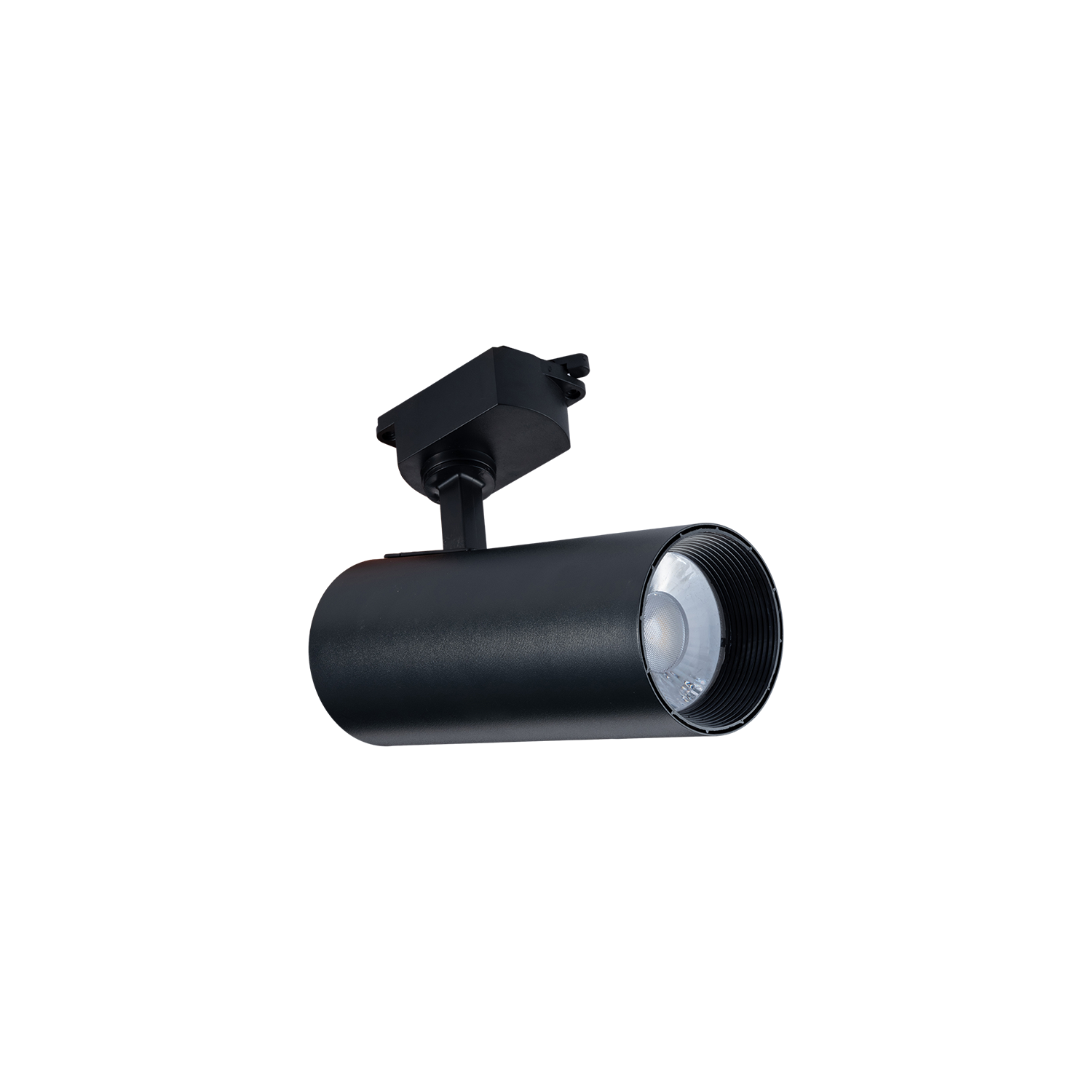 چراغ ریلی ترک لایت  (Track Light) زاویه پذیر و متحرک استوانه ای مدرن نور شارپ با حجم بالا ،  آلومینیومی نورشو (مشکی)