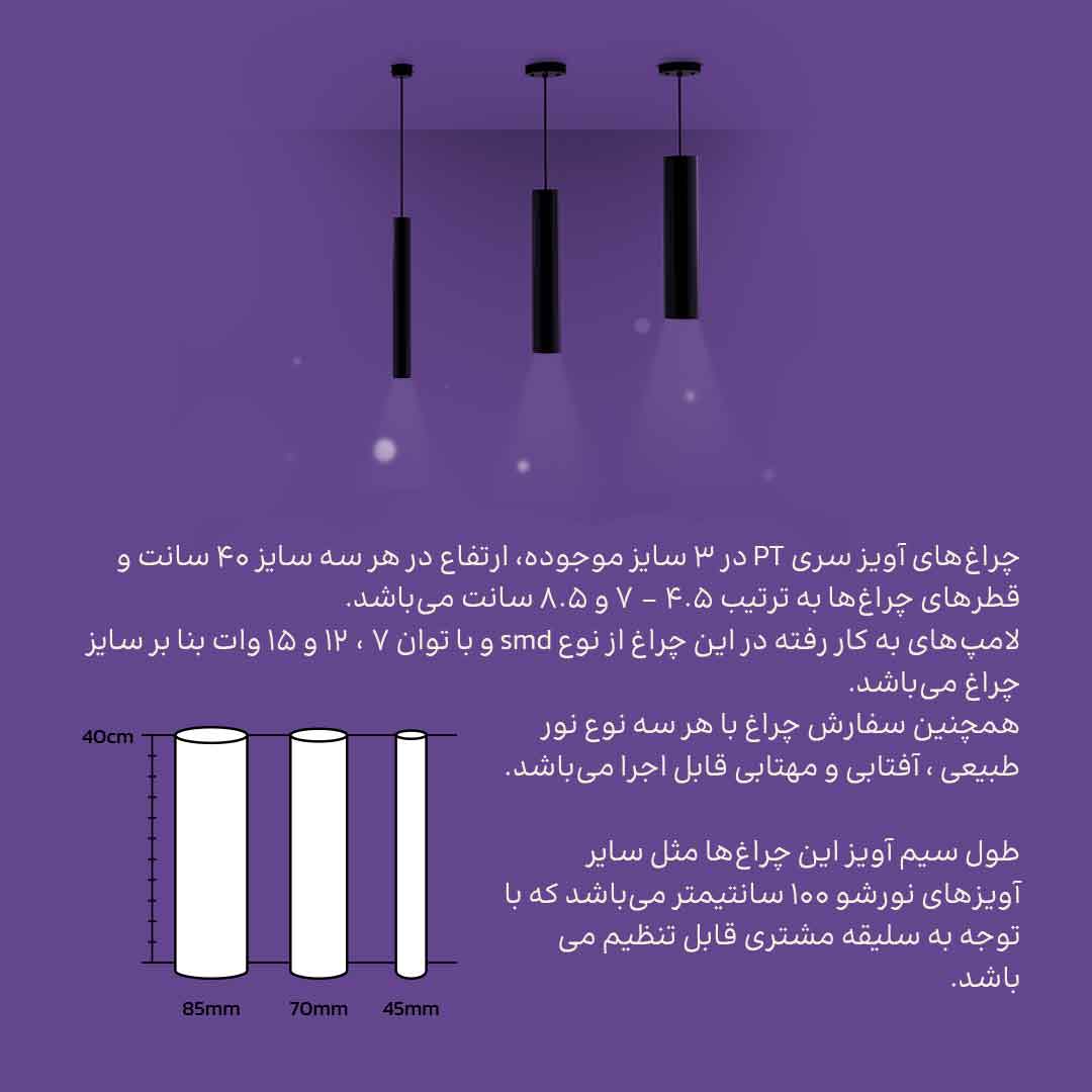 چراغ سقفی روکار
  PT7-12 نور پخش و محیطی ضد خیرگی، دارک لایت دکوراتیو مدرن آلومینیومی نورشو
  (سفید, طوسی, مشکی)