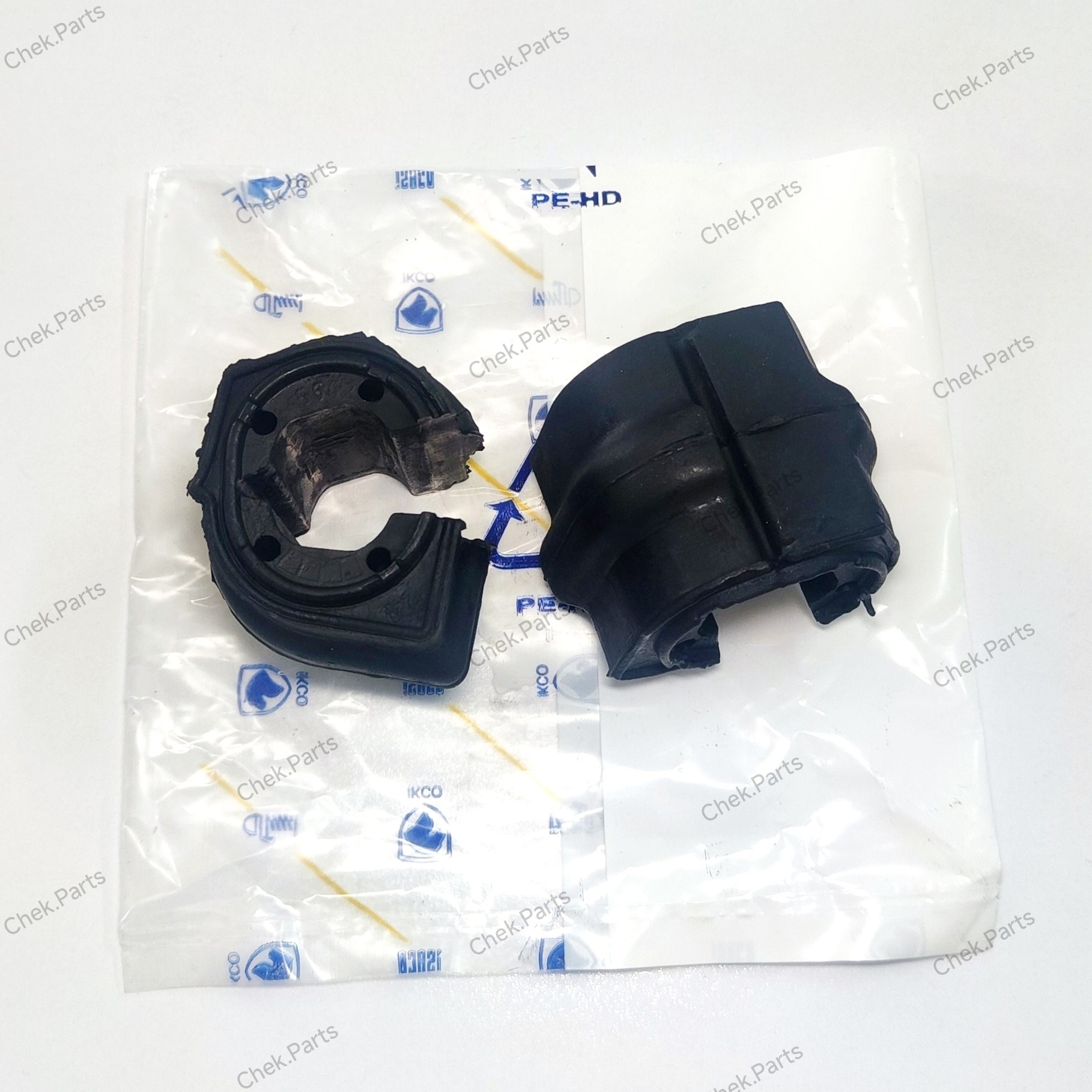 جفت لاستیک چاکدار میل موجگیر پژو 206 و 207 ایساکو 