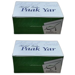 پد الکلی پاکیار مدل 200 دو بسته 100 عددی