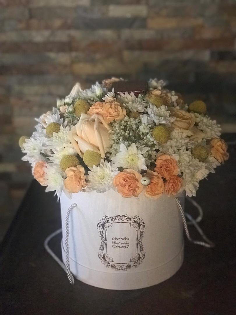 باکس گل گرد درب دار کد 457