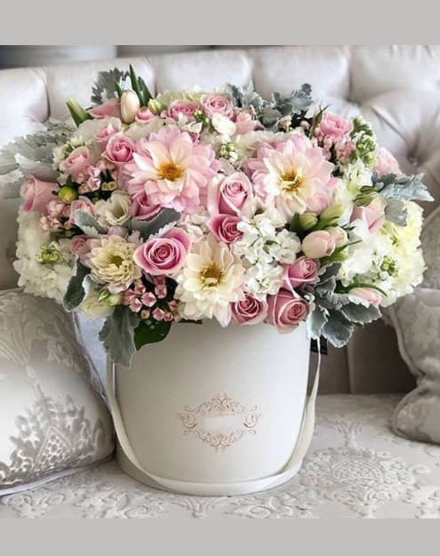 باکس گل گرد بهاری کد 444