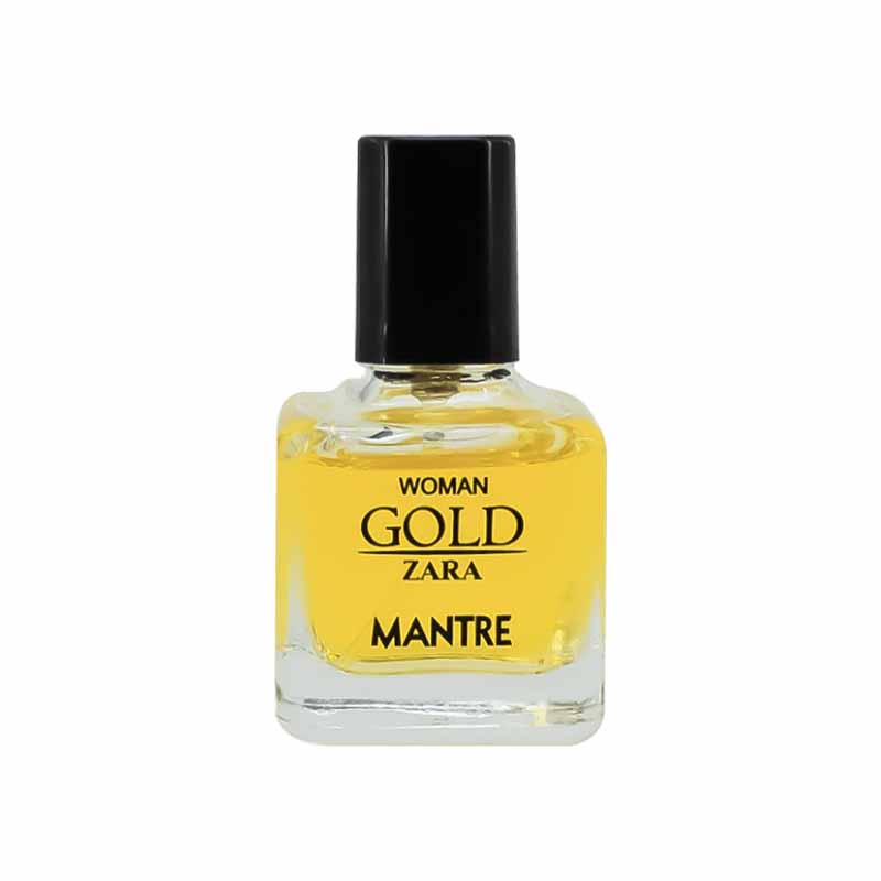 ادکلن زنانه مانتره مدل زارا گلد (Zara Gold) حجم 30 میلی‌لیتر