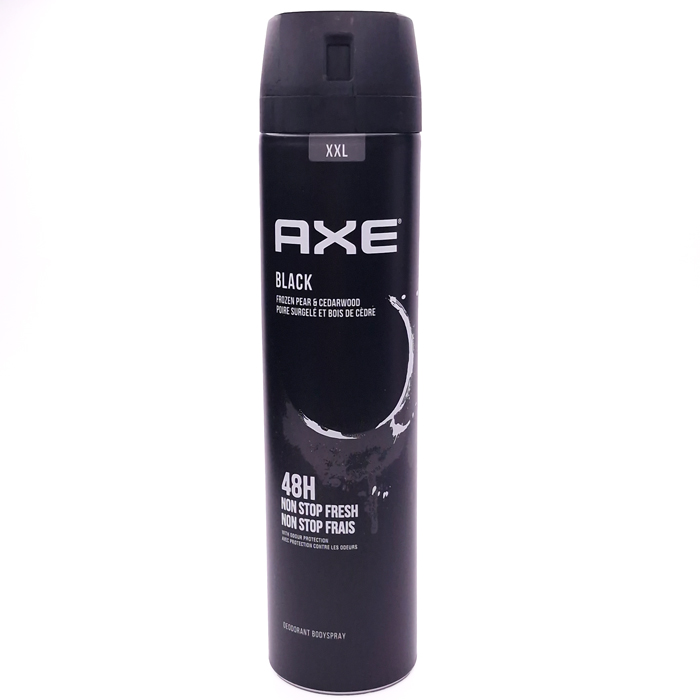 اسپری بدن مردانه AXE مدل BLACK حجم 250 میل کد 91412