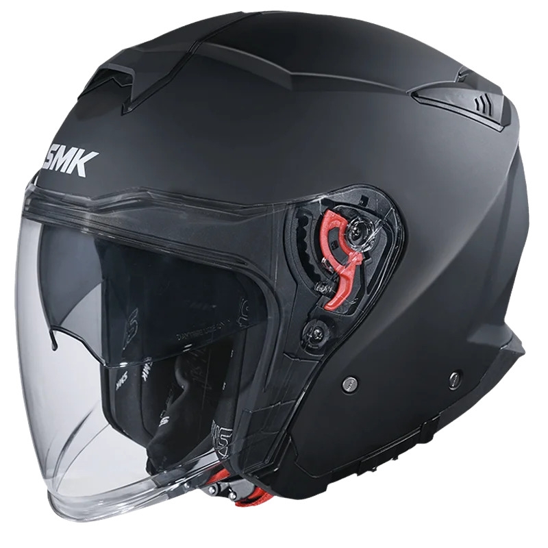 کلاه کاسکت بدون فک SMK مدل GTJ UNICOLOUR (MA200)
