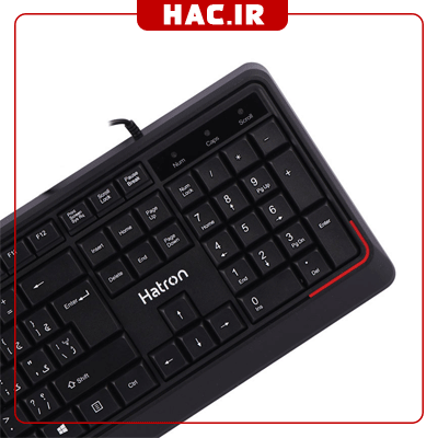 کیبورد با سیم هترون مدل HK-180