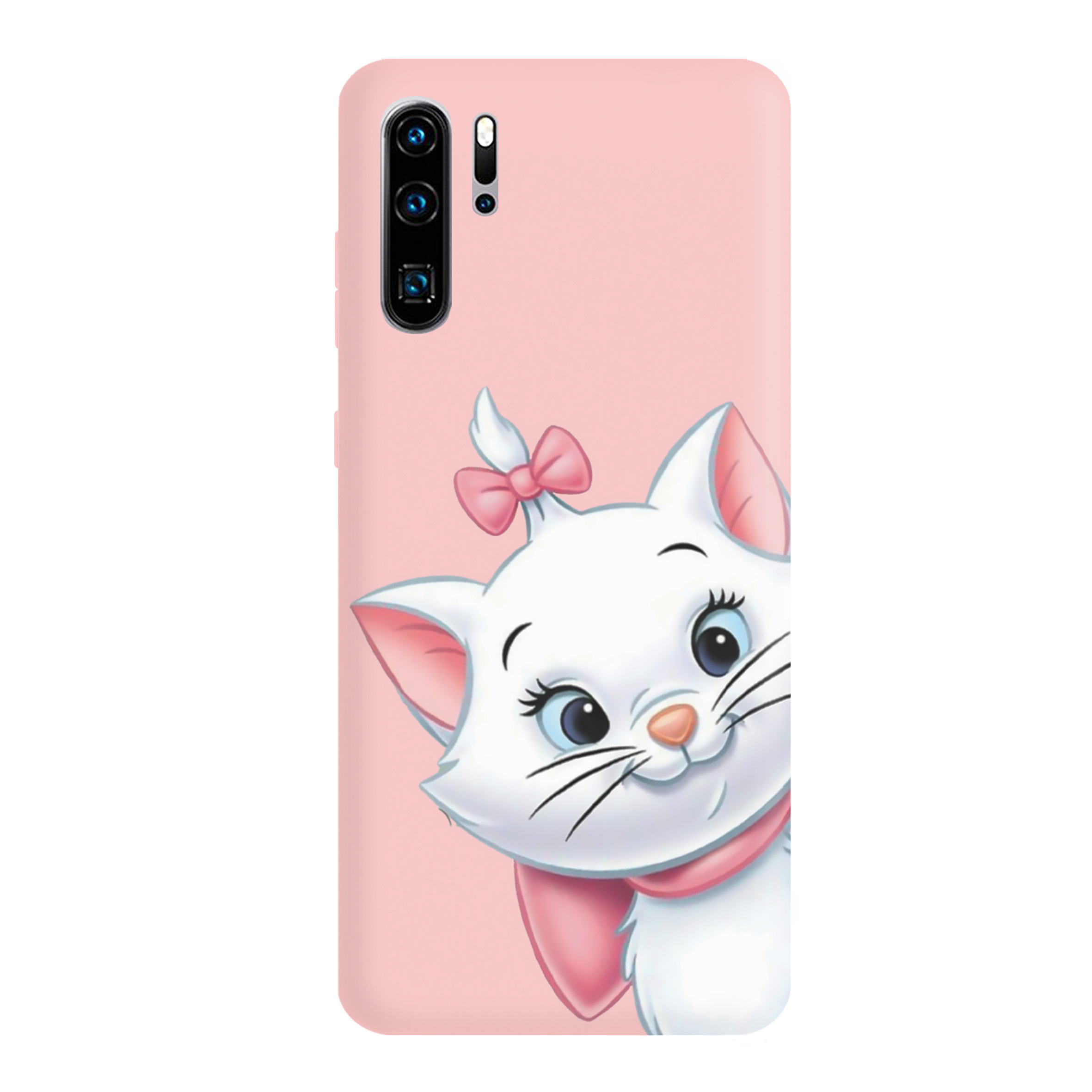 قاب گوشی هواوی P30 PRO طرح گربه صورتی